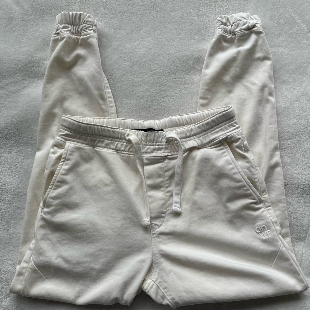 ZARA Pants with adjustable elastic drawstring waistband Size small